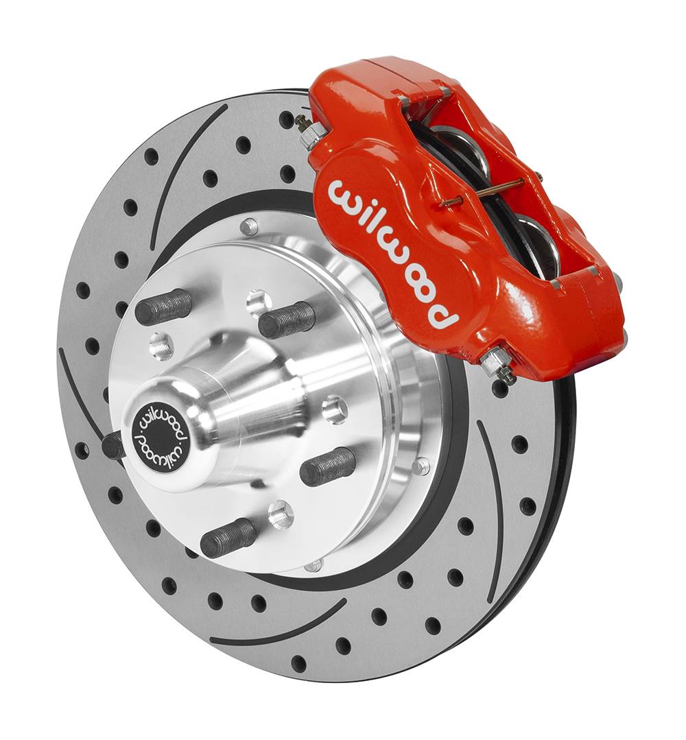 Wilwood 140-15459 Wilwood Forged Dynalite Front Kit 11.00in Rotor 5x4.00in BC 65-72 Plymouth Dart / Duster