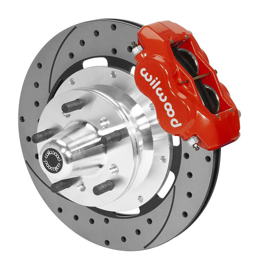 Wilwood 140-15461 Wilwood Forged Dynalite Front Kit 12.19in Rotor 5x4.00in BC 65-72 Plymouth Dart / Duster