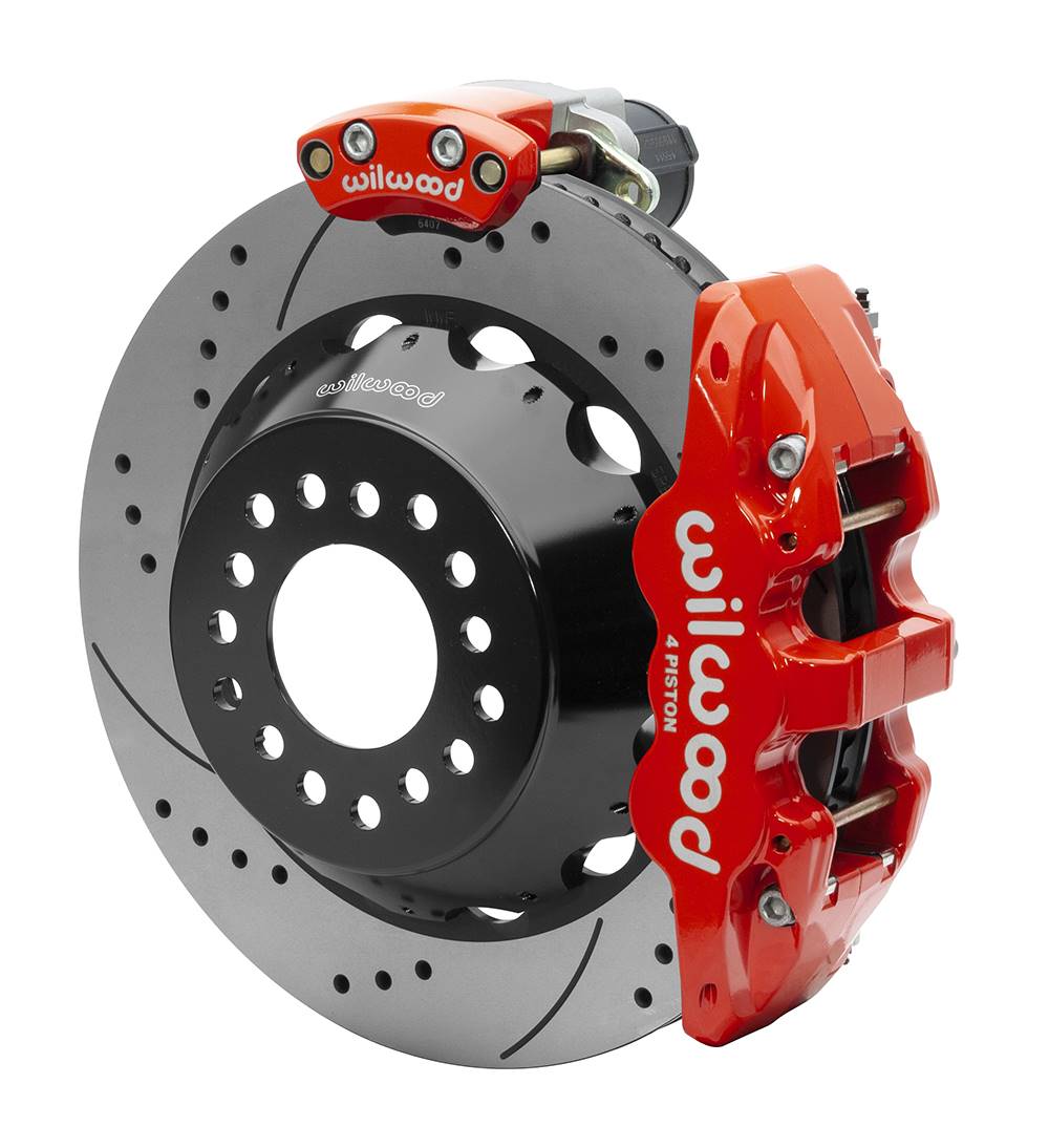 Wilwood 140-15846 KIT REAR EPB AERO4 BIG FORD NEW STYLE 2.50 OFFSET 14.00 ROTOR