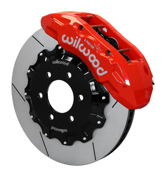 Wilwood 140-15887 Wilwood 17-19 Ford F150 Raptor TX6R Front Kit 15.50in Rotor w/ Lines - Black