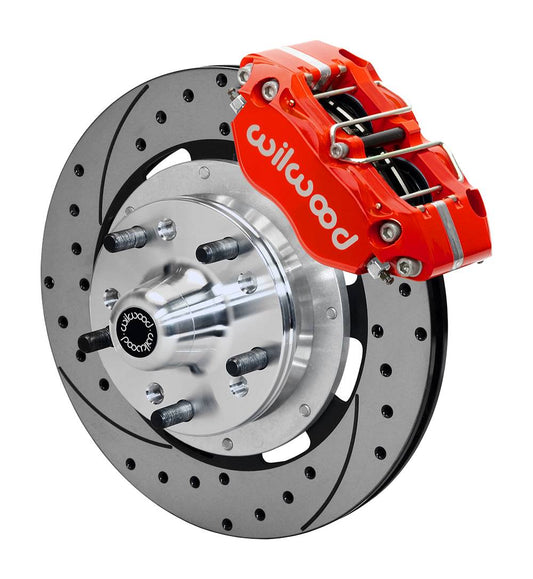 Wilwood 140-15909 Wilwood Dynapro 4R Front Kit 11.75in Ultralite HP Rotors - Black