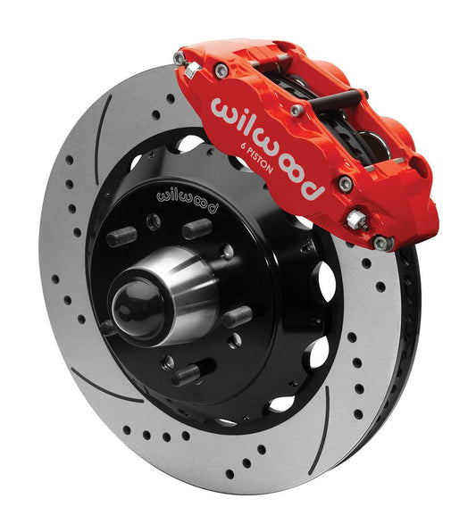 Wilwood 140-15942 Wilwood FNSL6R Front Kit WWE 63-87 C10 Iron Pro