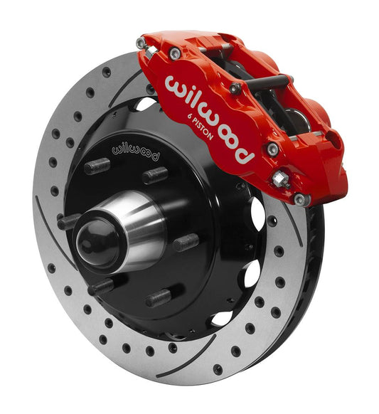 Wilwood 140-15945 Wilwood FNSL6R Front Kit WWE 63-87 C10 Iron Pro