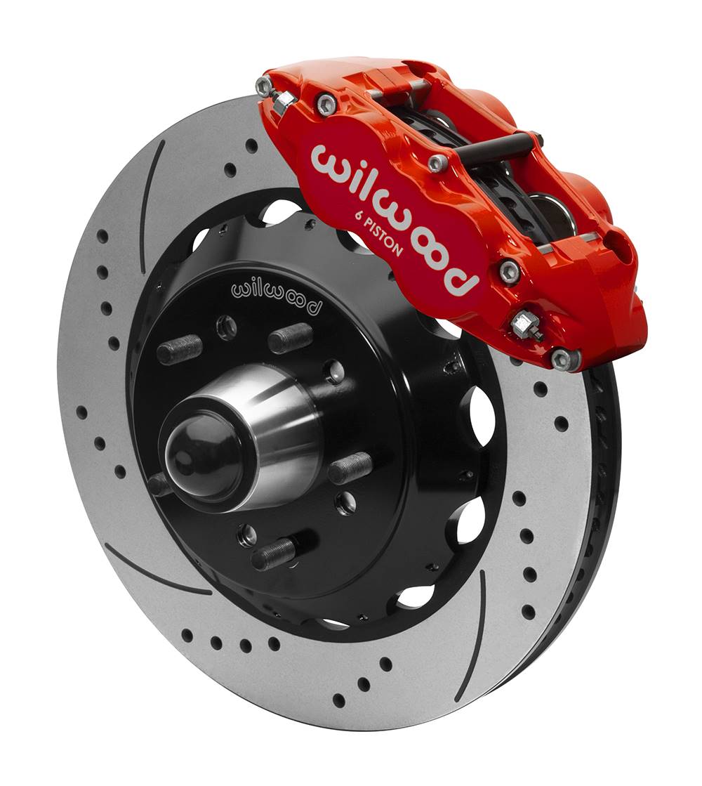 Wilwood 140-15950 Wilwood 88-98 Chevy C1500 Forged Narrow Superlite 6R Front Big Brake Kit