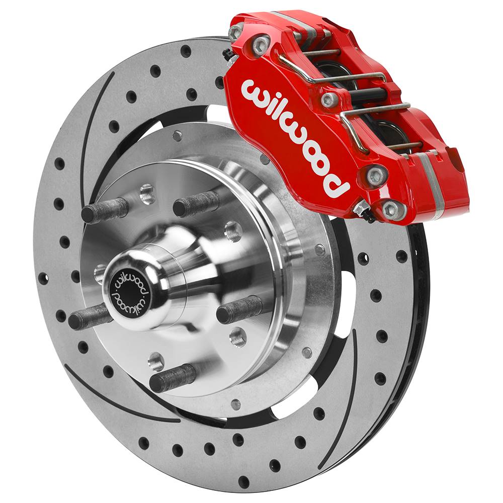 Wilwood 140-15981 Wilwood 70-81 FBody/75-79 A&XBody Dynapro Frt Brk Kit 11.75in Rtr Blk Caliper Use w/ ProDrop Spindle