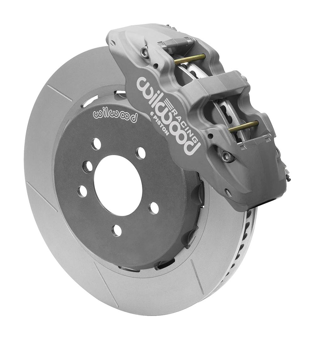 Wilwood 140-16010 Wilwood AERO6 Front Brake Kit 14.00 Slotted 96-99 BMW M3 w/Lines