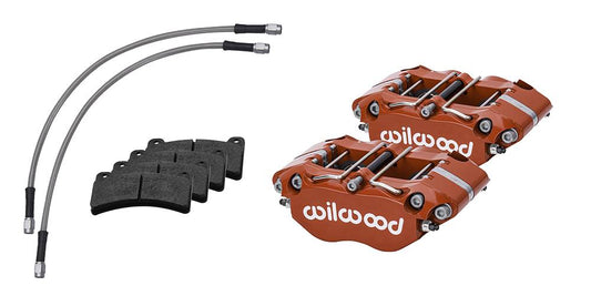 Wilwood 140-16678 Wilwood 84-89 Porsche 911 Rear Dynapro Caliper Kit 3in MT - Black