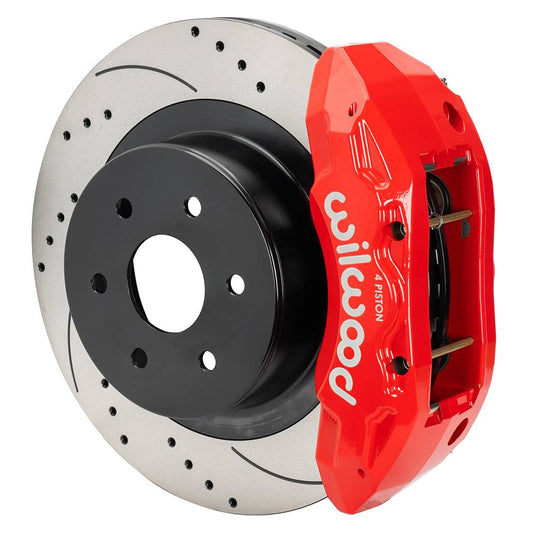 Wilwood 140-16861 Wilwood 99-18 Chevy Silverado/GMC Sierra 16x1.25 Slotted Rotor TX4R 4 Piston Rear Brake Kit