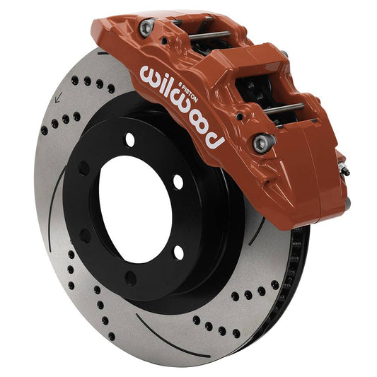 Wilwood 140-17512 Wilwood 21-24 Ford Bronco Aerolite 6R Kit 6 x 5.50in Hub - 13.38in Slotted Rotor