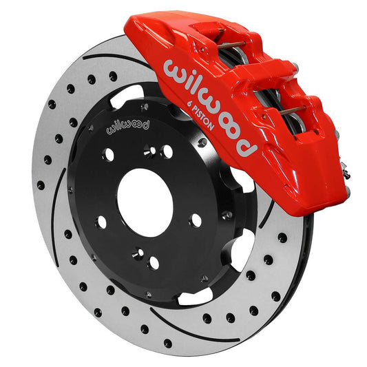 Wilwood 140-17519 Wilwood 03-11 Honda Element / 02-06 Acura RSX Dynapro 12.19x0.81 Dynapro Front BBK - Black