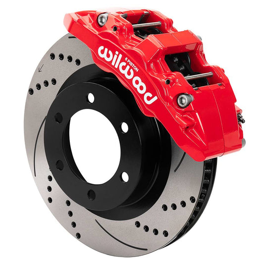 Wilwood 140-17557 Wilwood 19-22 Ford Ranger Aerolite 6R Kit 6 x 5.50in Hub - 13.38in Slotted Rotor