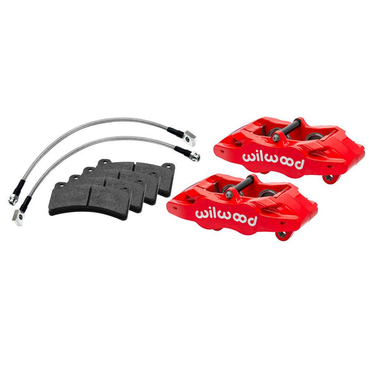 Wilwood 140-17666-BK Wilwood 97-04 Corvette C5 All/05-13 C6 Base Models DPC56 Rear Caliper Kit - Black