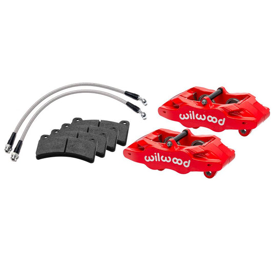 Wilwood 140-17668-BK Wilwood 05-13 Corvette C6 Base Models DPC56 Rear Caliper Kit - Black