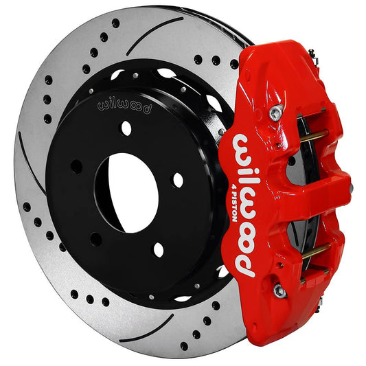 Wilwood 140-17673 Wilwood 88-98 GM C1500 Aero4 Rear Brake Kit 14in Rotor