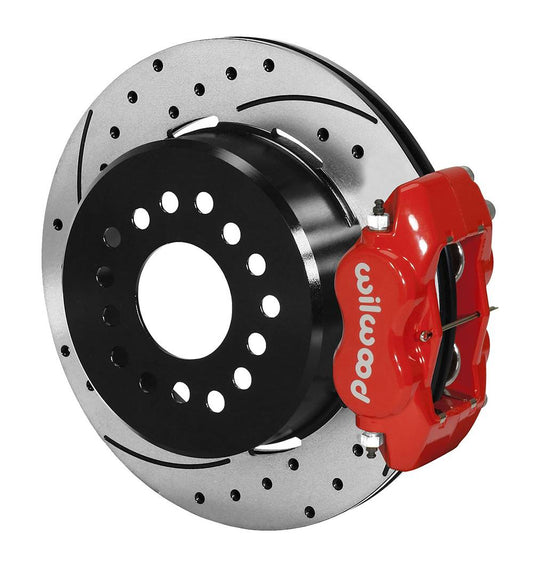 Wilwood 140-9315 Wilwood Forged Dynalite P/S Park Brake Kit 12 Bolt 2.75in offset Staggered Shock