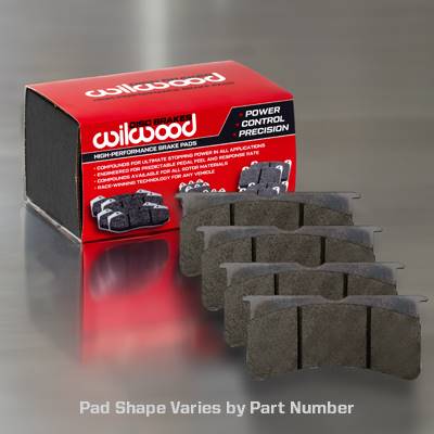 Wilwood 150-40-7416K Wilwood Pad Set BP-40 7416 FNSL4/6 BNSL4/6