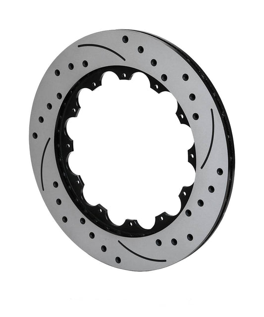 Wilwood 160-12889-BK ROTOR-SRP36 IRON-LH-BLK-DRILL