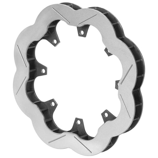 Wilwood 160-15840 Wilwood Super Alloy Scalloped Slotted Rotor 11.75in Diameter 32 Vane Count 8x7in Rotor Bolt Circle