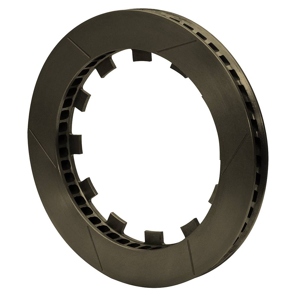 Wilwood 160-16534 Wilwood GT 48 Slotted Curved Vane Spec-37 Dynamic 12 Lug Mount Rotor 13in Dia. 1.25in Width - R/H