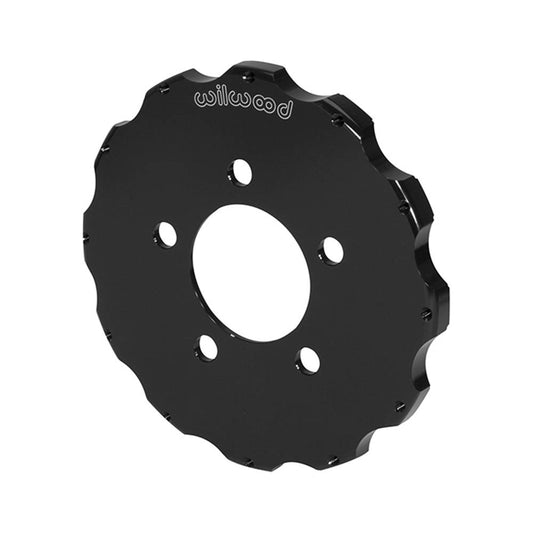 Wilwood 170-14683 Wilwood Hat-BB Short Offset 0410in Offset - 12 x 8.75 Rotor Bolt Circle - 5 x 4.5 Lug pattern