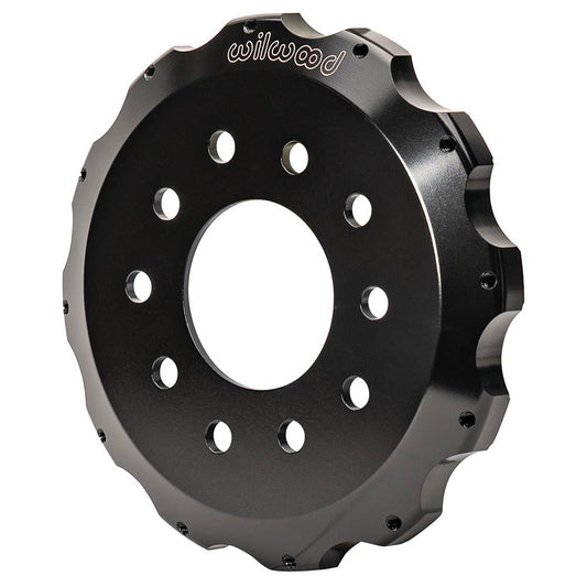 Wilwood 170-16782 Wilwood Big Brake Hats .810in Offset 5 x 4.75 - 12 on 8.75in - Black