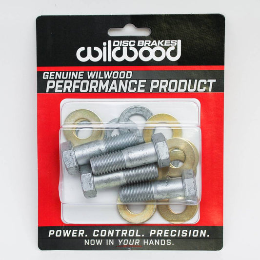 Wilwood 230-13910 Wilwood Bolt Kit - C5/6 Bracket and Spindle Stepped Shank Bolt Kit