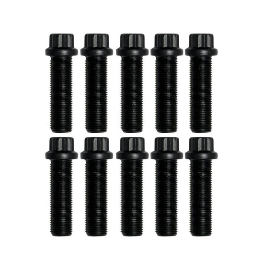 Wilwood 230-15369 Wilwood Bolt Kit - 1/2-20x1.75 L - 10 Pack (Black)