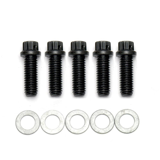 Wilwood 230-6911 Wilwood Bolt Kit - Wide 5 Drive Flange 12 Point Chrome Moly - 5 pk.