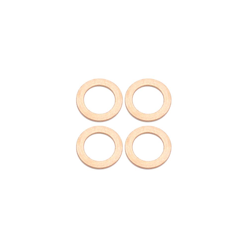 Wilwood 240-11326-4 Wilwood Tandem M/C Copper Washer Kit .450 ID x .675 OD (Pack of 4)