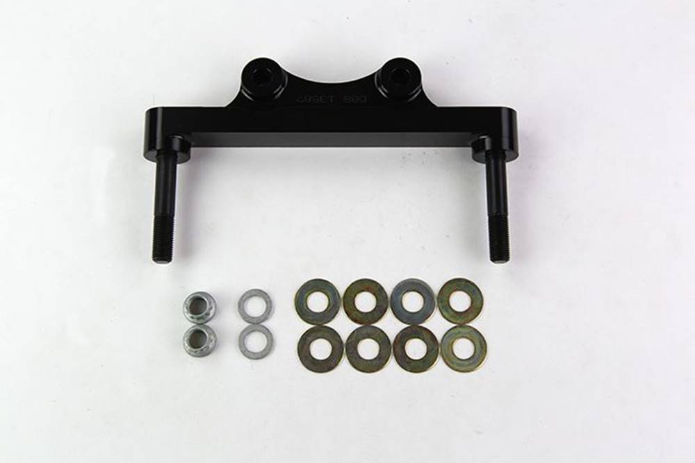 Wilwood 250-13586 Wilwood Aero4 Series BMW 3 Rear Caliper Bracket Kit