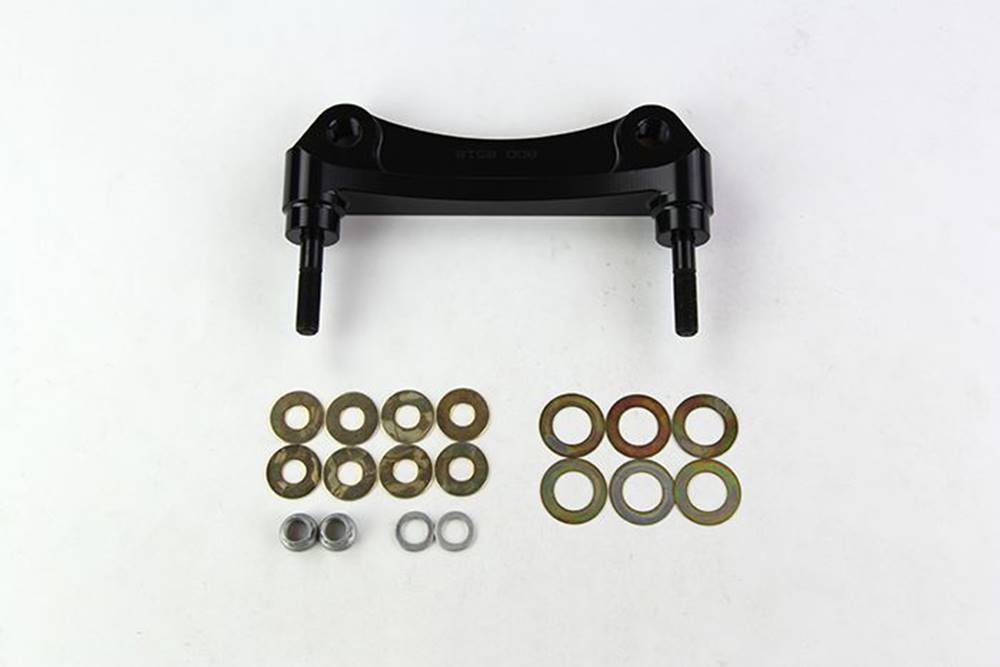 Wilwood 250-8519 Wilwood Caliper Mounting Kits w/Bracket-SL6R 88-96 Vette 13in Rotor Front