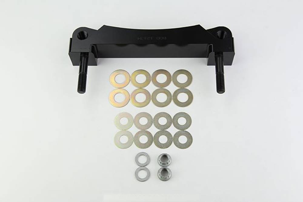 Wilwood 250-9898 Wilwood Caliper Mounting Kit w/Bracket W6A Caliper GM 1500 Front
