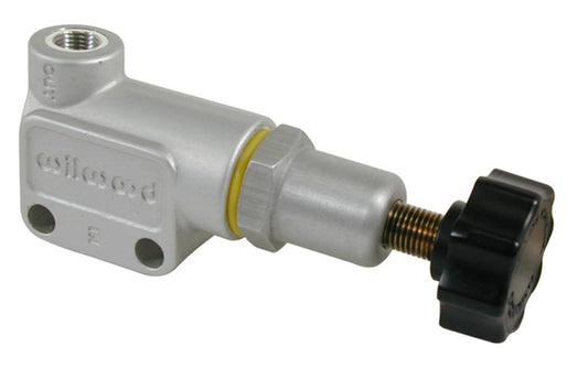Wilwood 260-10922 Wilwood Proportioning Valve - Knob Adjust 3/8-24 IF Inlet & Outlet