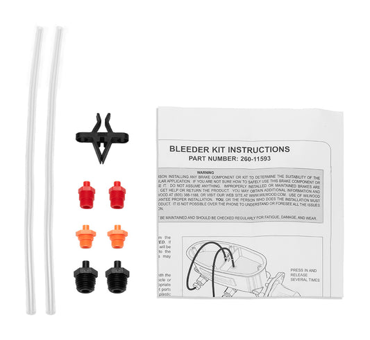 Wilwood 260-11593 Wilwood Master Cylinder Bleeding kit