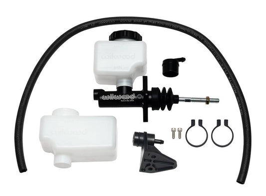 Wilwood 260-13618 Wilwood Short Remote M/C Kit 5/8in Bore 3/8in-24 Banjo Outlet