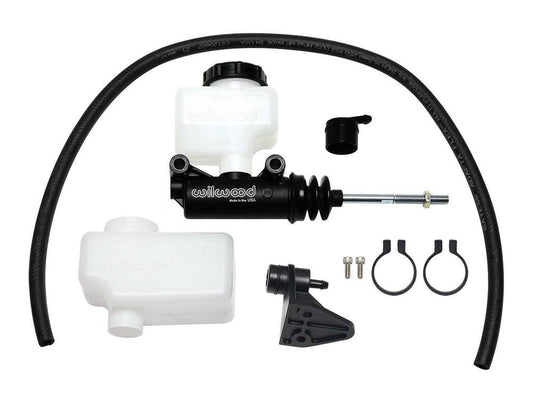 Wilwood 260-13624 Wilwood Short Remote Side Mount M/C Kit 7/8in Bore 3/8in-24 Banjo Outlet