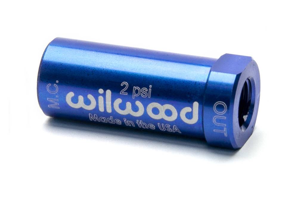 Wilwood 260-13706 Wilwood Residual Pressure Valve - New Style - 2# / Blue