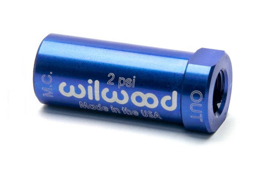 Wilwood 260-13706 Wilwood Residual Pressure Valve - New Style - 2# / Blue