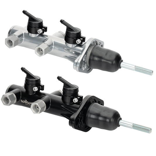 Wilwood 260-14242-BK Wilwood Tandem Remote Master Cylinder - 15/16in Bore Black