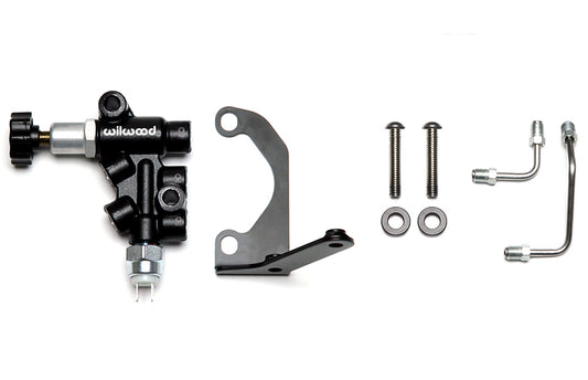 Wilwood 260-15048 Wilwood Tandem Master Cylinder Mounting Bracket R/H Kit w/ Prop Valve