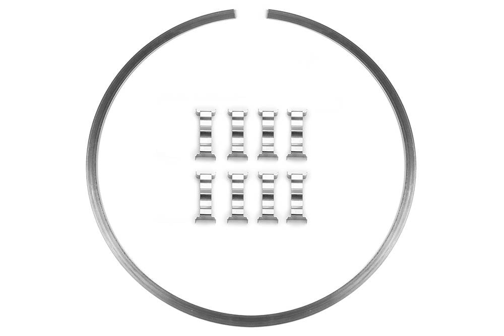 Wilwood 300-12561 Wilwood Kit Snap Ring (1) and Wear Plates (8) Dynamic Drag Rotor
