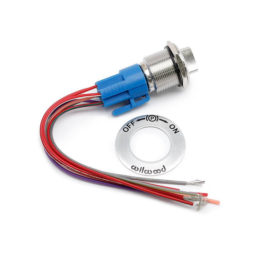 Wilwood 300-15936 Wilwood Electronic Parking Brake Caliper Switch Kit w/ On/Off Sticker