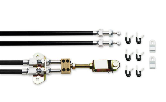 Wilwood 330-9371 Wilwood Universal Parking Brake Cable Kit Disc/Drum Combination Parking Brake & MC4 w/ Clevis
