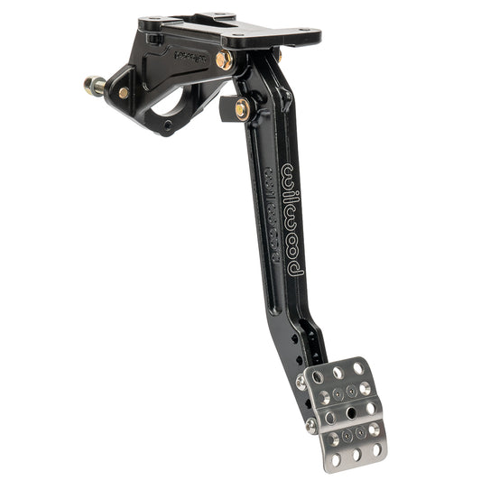 Wilwood 340-17699 Wilwood Adjustable Ratio Tandem Master Cylinder Brake Pedal Assembly w/ 6.25:1 - 7.00:1 Ratio
