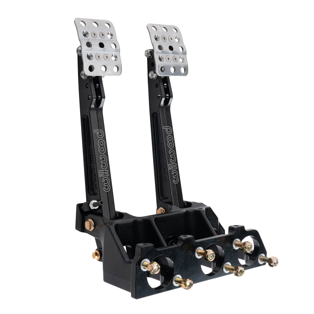 Wilwood 340-17803 Wilwood Reverse Swing Triple Master Cylinder Pedal w/Balance Bar