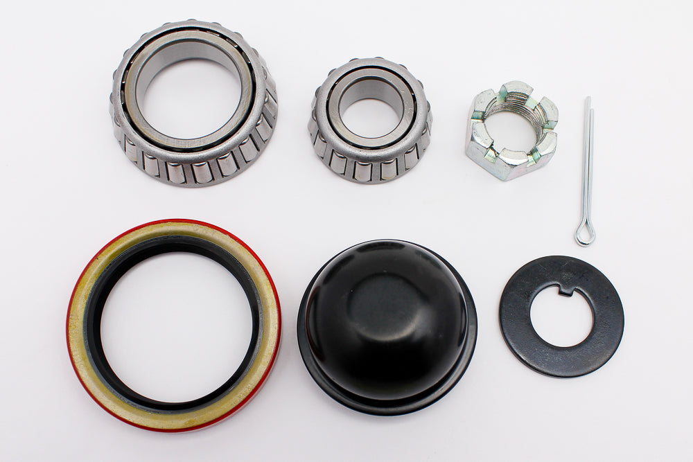 Wilwood 370-14867 Wilwood Seal Bearing Kit LockNut/Cap 55-57 Chevy