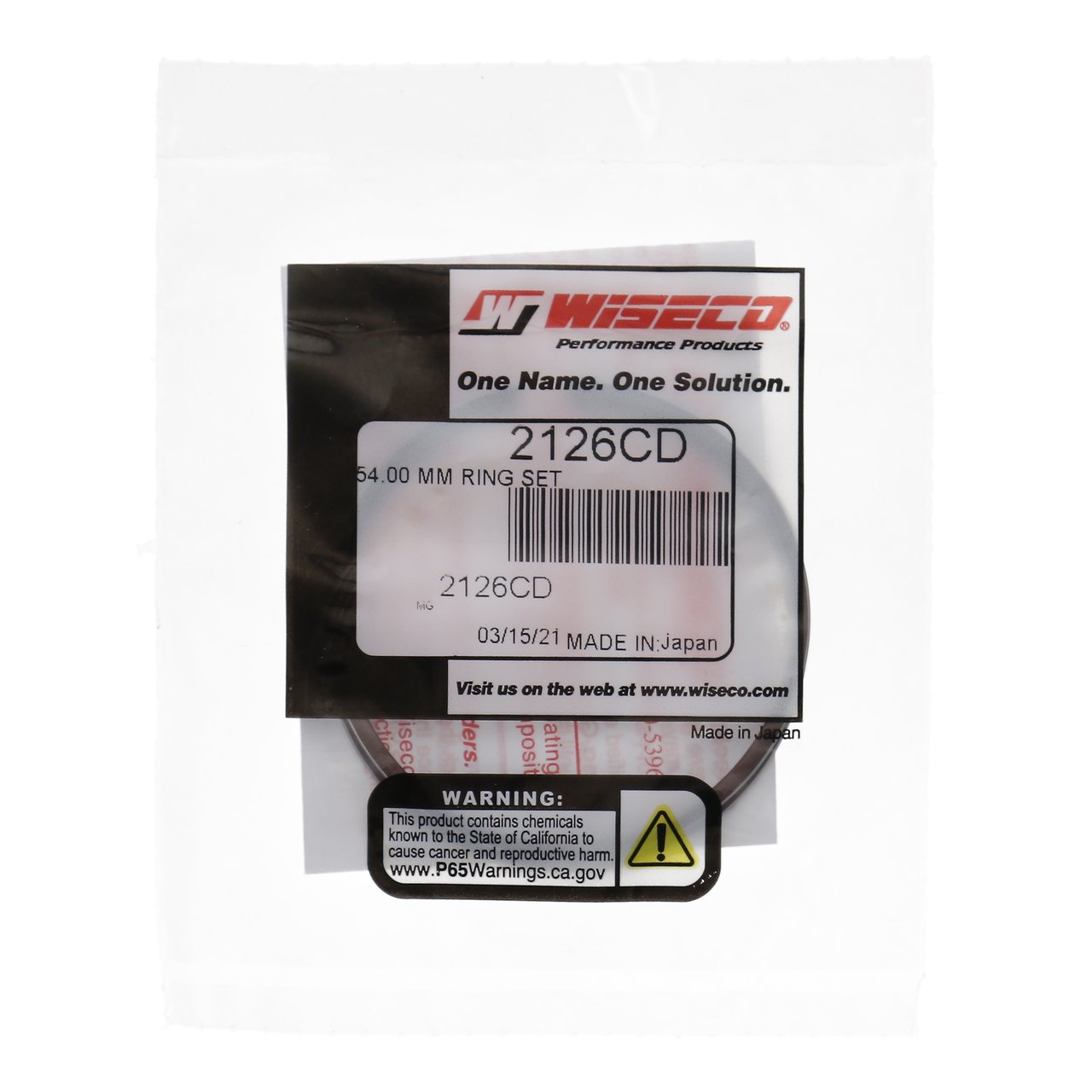 Wiseco 2126CS 54.00mm Ring