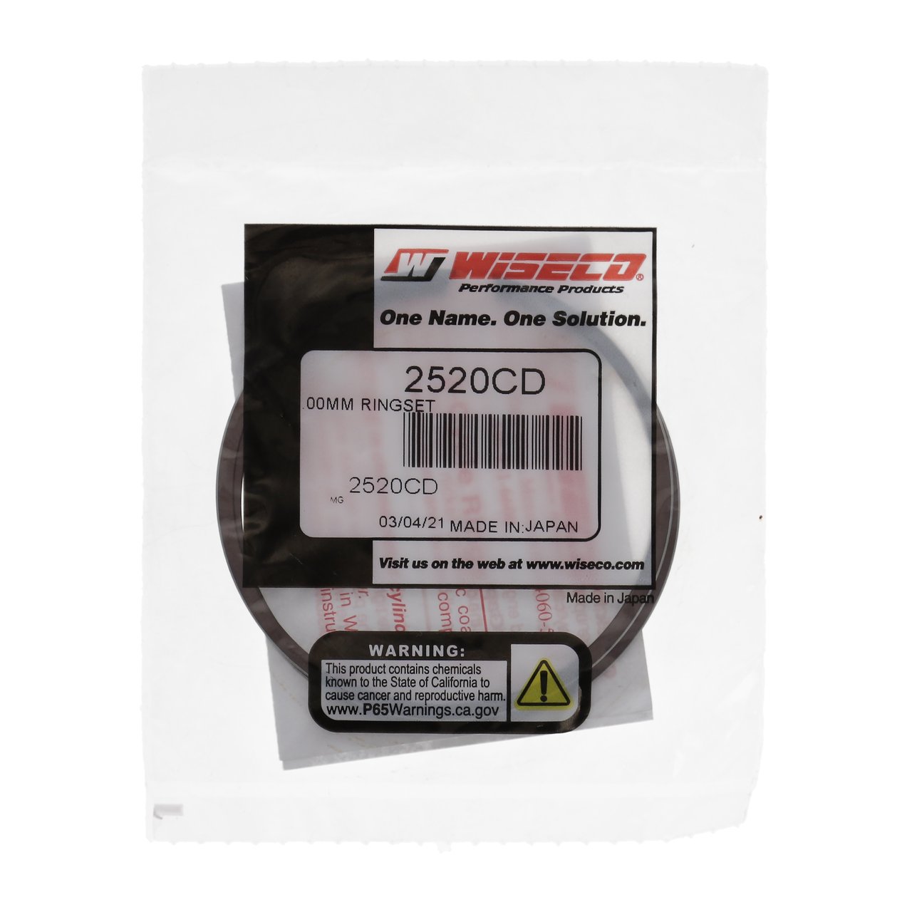 Wiseco 2520CD 64.00mm Ring Set