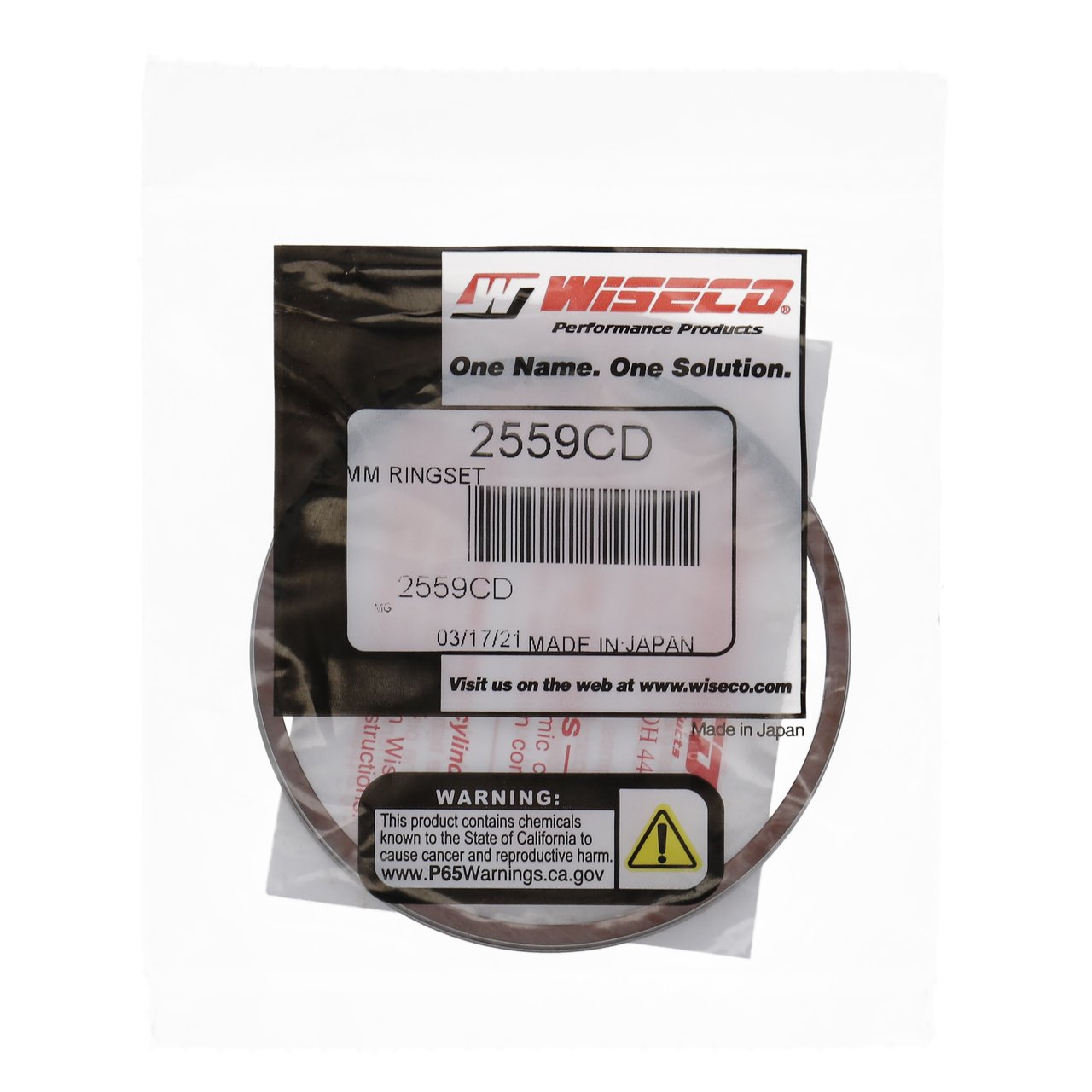 Wiseco 2559CD 65.00mm Ring Set