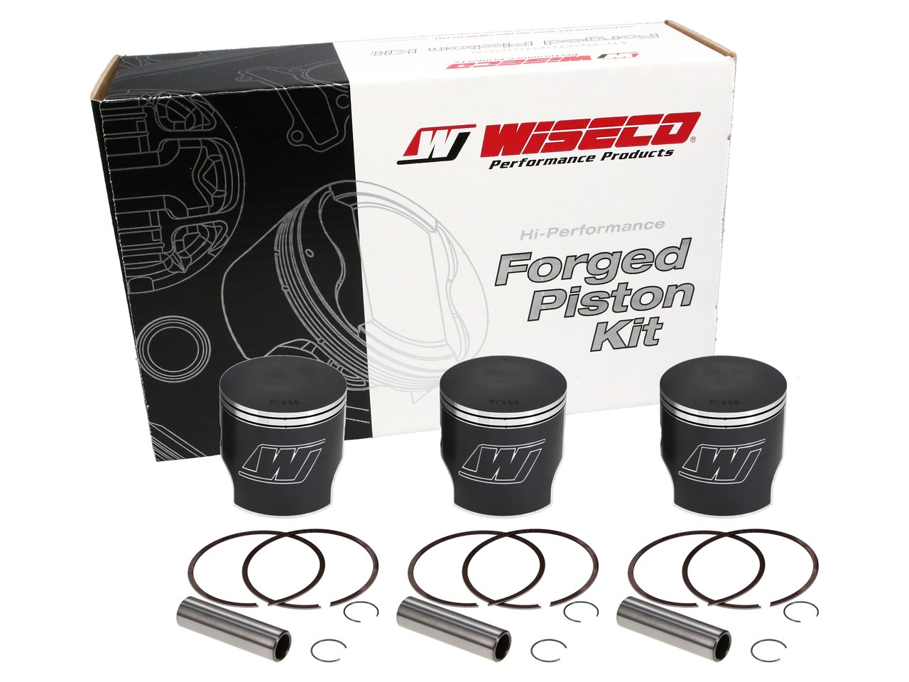 Wiseco K109 72-75 Kawasaki 750 MACH IV/ H2 Triple Piston Kit
